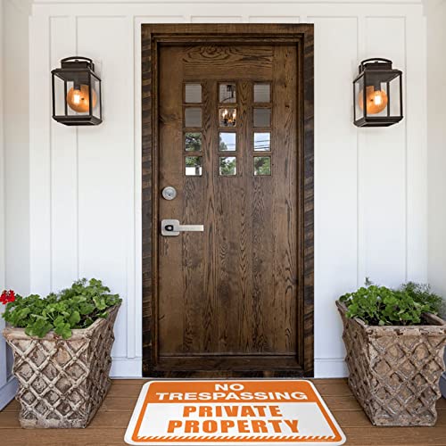 Tapis d'extérieur uni 50x80cm COTECI pour l'automne et les portes d'entrée de propriété privée