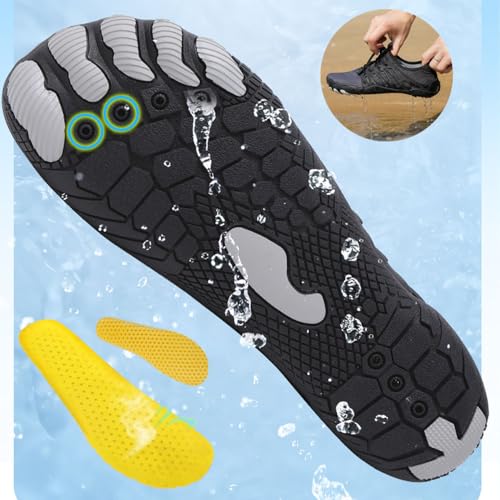 Grounded Barefoot Footwear Shoes for Women Men, Breathable & Non-Slip Athletic, Water Shoes Wide Toe Box4