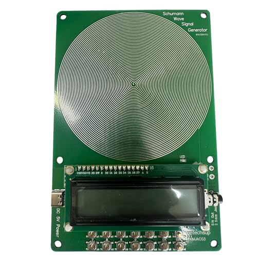 Diogeynu Generador de frecuencia ajustable de 7,83 Hz sinusoidal con interfaces de alimentación tipo C, rangos de 001 Hz ~ 100000 Hz