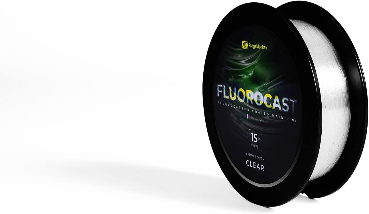 RidgeMonkey FluoroCast Fluoro Coated Mainline 0.33mm/15lb - Image 3