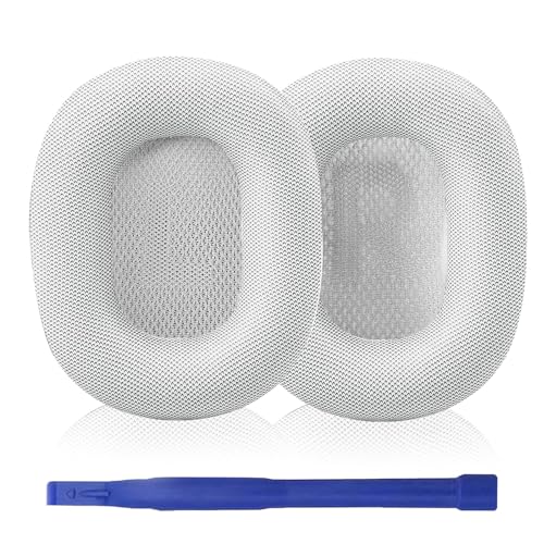 Ya en manzanajugosa.com: Aiivioll Almohadillas para auriculares Airpods Max, fundas de repuesto hechas de piel de proteína y espuma viscoelástica (blanco plateado)