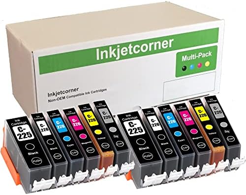 5 Cartuccia Di Inchiostro Per PGI-225 CLI-226XL PIXMA MG5120