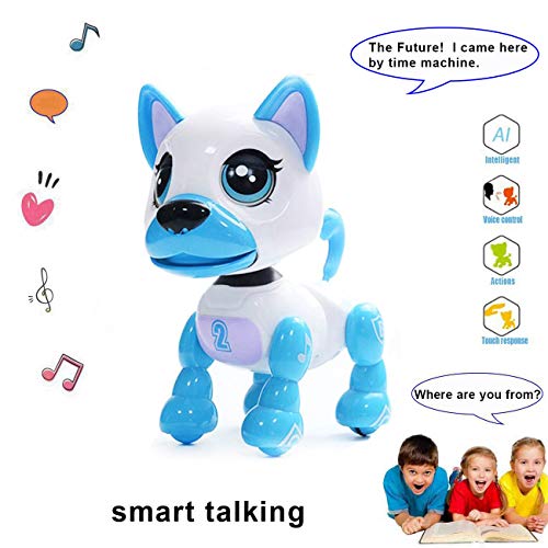 amdohai Interactive Puppy - Smart Pet, Electronic Robot Dog Toys for Age 3