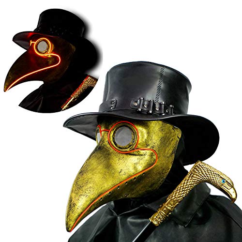 PartyHop Les Enfants et Les Adultes utilisent des Masques de peste légers, des vêtements de Protection Contre la Vapeur de Punk.