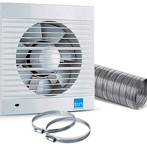 Ventilador/Exaustor Axial Tron Branco 125Mm 220 V