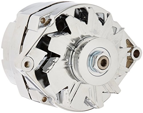Db Electrical Adr0336-C Alternator Chrome For Chevrolet General Motors 110 Amp 3-Wire Setup 65, 67-85, Bbc Sbc Chevy Alternator 110 Amp 3 Wire Ho, Low Cut-In for Higher Charge Rate