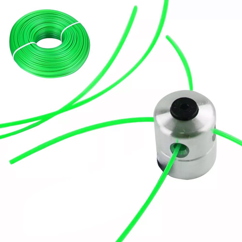 100M fil nylon pr débroussailleuse tondeuse a gazon 2,4mm coupe-bordure - Jardin