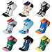 Utensilsto 9 Paare Sneaker Socken Damen 39-42 Bunte Kurze Socken Geschenk