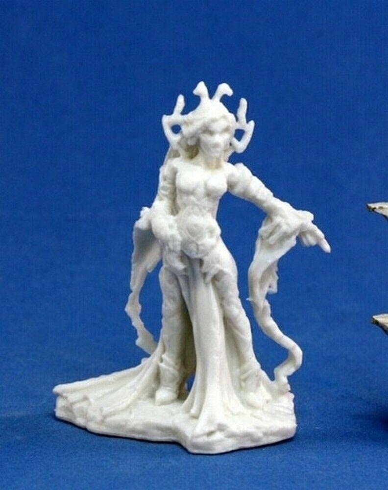 REAPER Shaeress Dark Elf Queen figurine de collection sculptée - 2