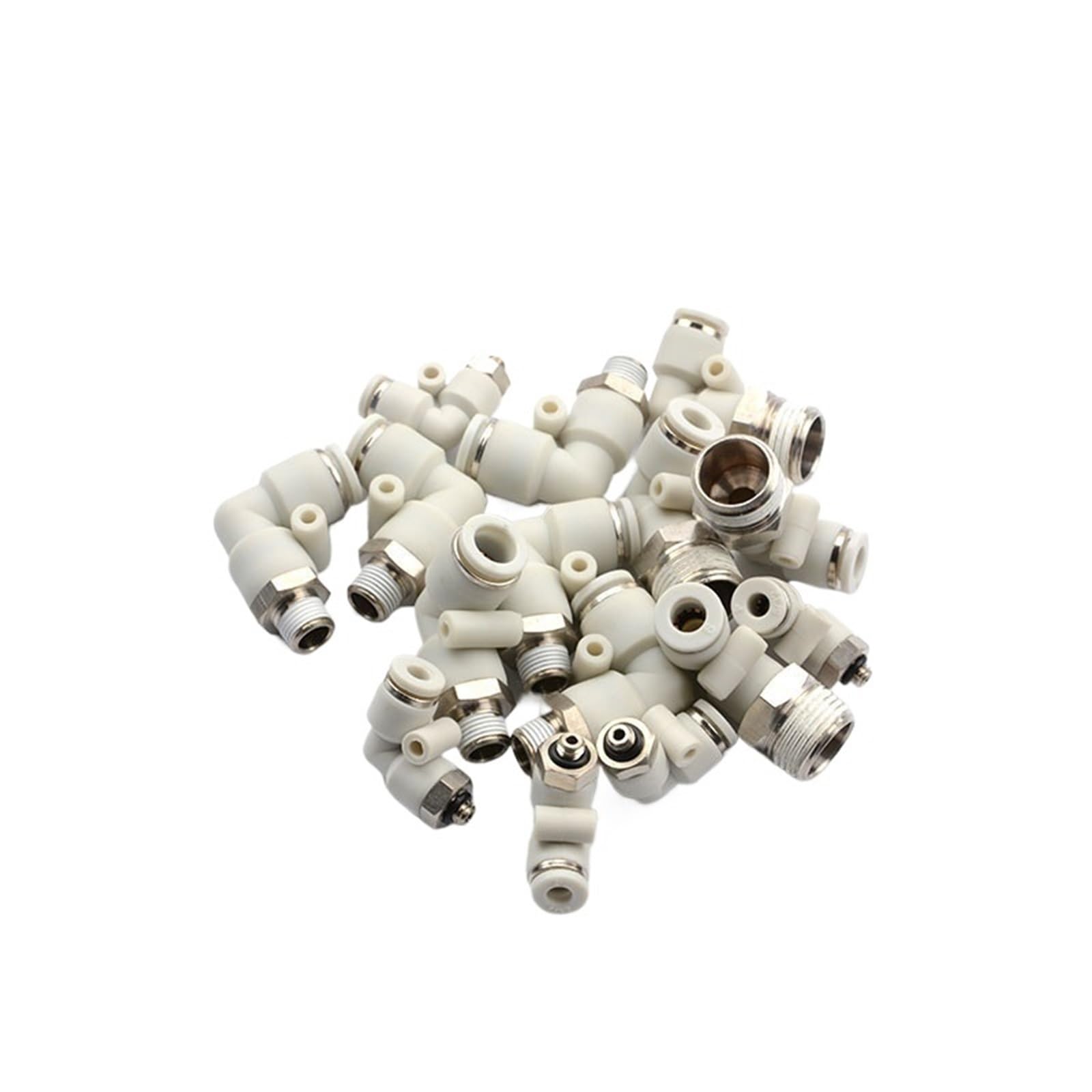 10 pezzi/lotto PL 12/16 raccordo pneumatico a pressione for tubo in plastica 1/8 1/4 3/8 1/2 attacco rapido aria maschio(PL12 03 12mm 3-8,R Thread)