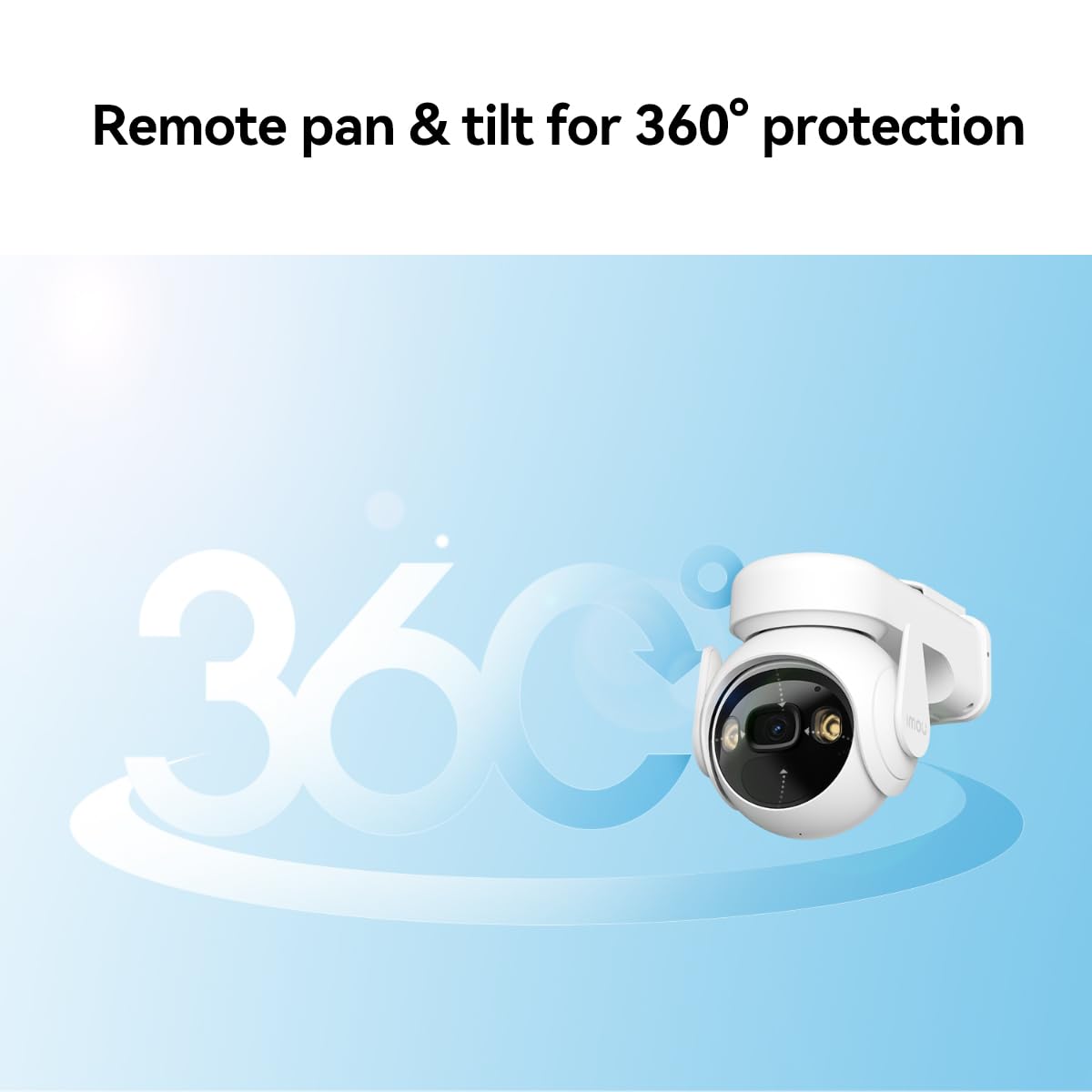 Imou Telecamera Cell PT LITE Kit PTZ Wi-Fi 2K 3MP 2.8mm IR Batteria + Solar