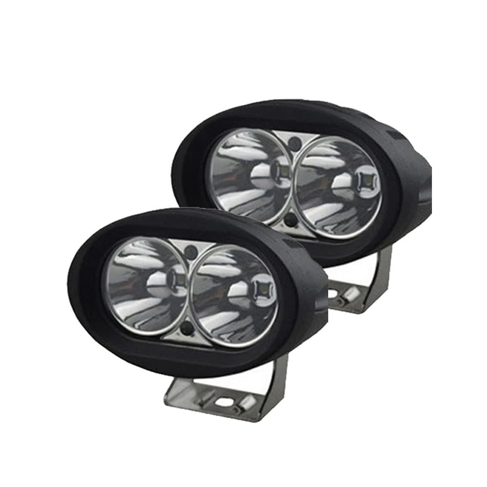Moto Faro Anteriore Fendinebbia per moto, faro a LED, lampada di guida ausiliaria, faretti da lavoro, bianco giallo per Rad Power