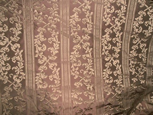 Miniatura 2 de puresilks Damasco tafetán de seda jacquard 60" Rich Bronce café