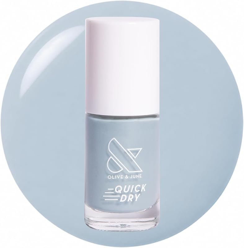 Olive & June Quick Dry Nail Polish, Vintage | Fast-drying, smudgeproof color; 15-free, vegan, cruelty-free; lasts up to 5 days; salon-quality mani and pedi at home