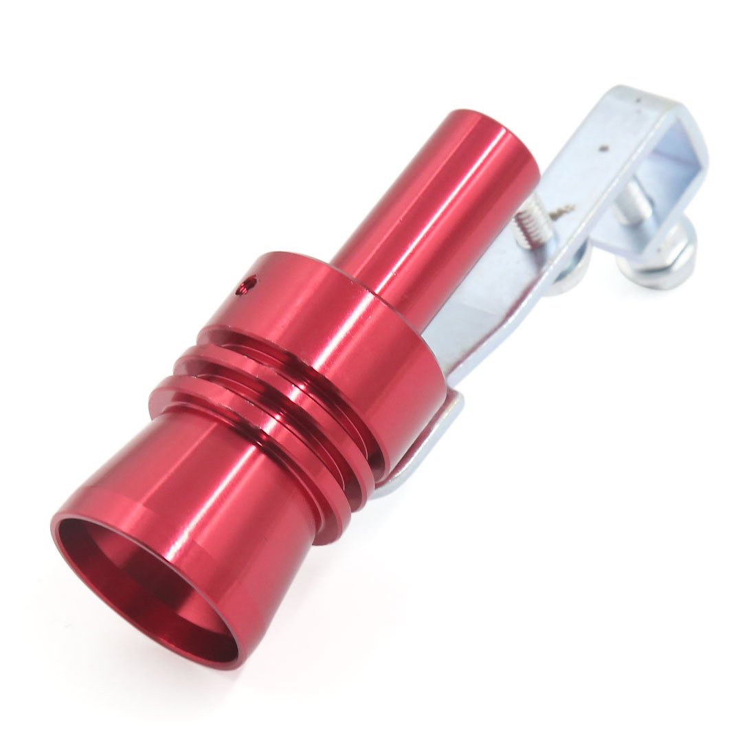 sourcingmap Sound Exhaust Whistle Blow off Valve Simulator Whistler XL Red, 3.32 x 1.32inch - Image 2