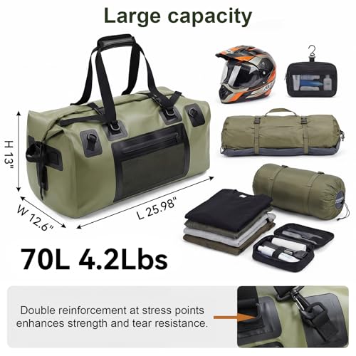 Waterproof Duffel Bag 70L