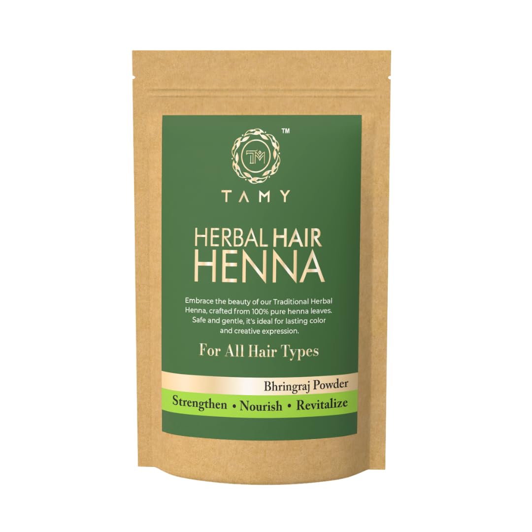 TAMY Healthy Henna Pack – Herbal Formula for Conditioning and Hair Health - 250g-image-43