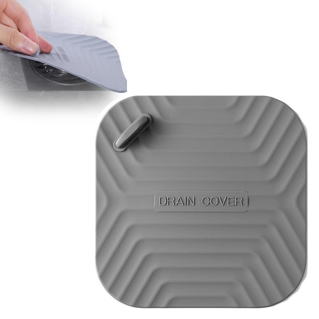 Tapa de Silicona para Desagüe Ducha - Evita Malos Olores o cucarachas - Tapón para Bañera, Ducha o Cocina - 15 centímetros. - 1