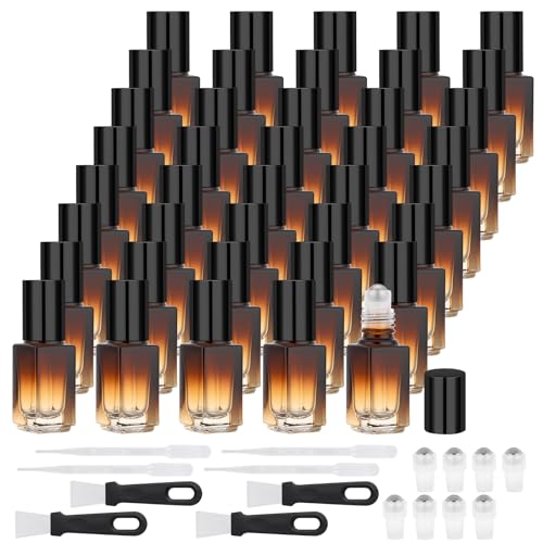Segbeauty 40pcs 0.1oz Bulk Essential Oil Roller...
