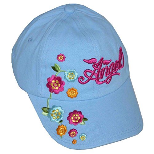 SOSO Girl's Angel Baseball Cap Blue