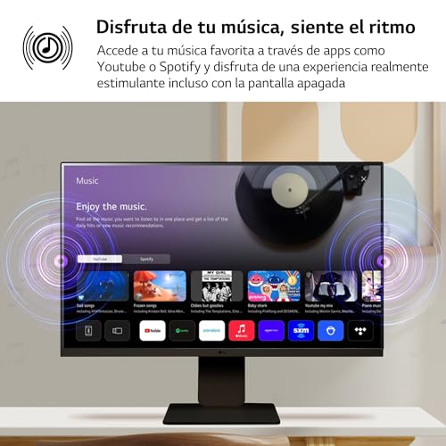 LG 27SR50F-B - Monitor Smart 27" IPS Full HD con Bluetooth - Imagen 5
