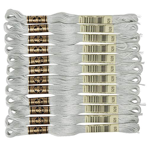 Image of DMC 6-Strand Embroidery Cotton Floss, Very Light Grey Green