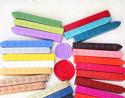 MNYR 12pcs Brown Wax Sticks Sealing Wax Sticks Seal Stamp Decorative Wedding Invitation Christmas Card Gift Packing Present Wine Package Snail Mail Parcel Envelope Seal Wax Sealing Sticks