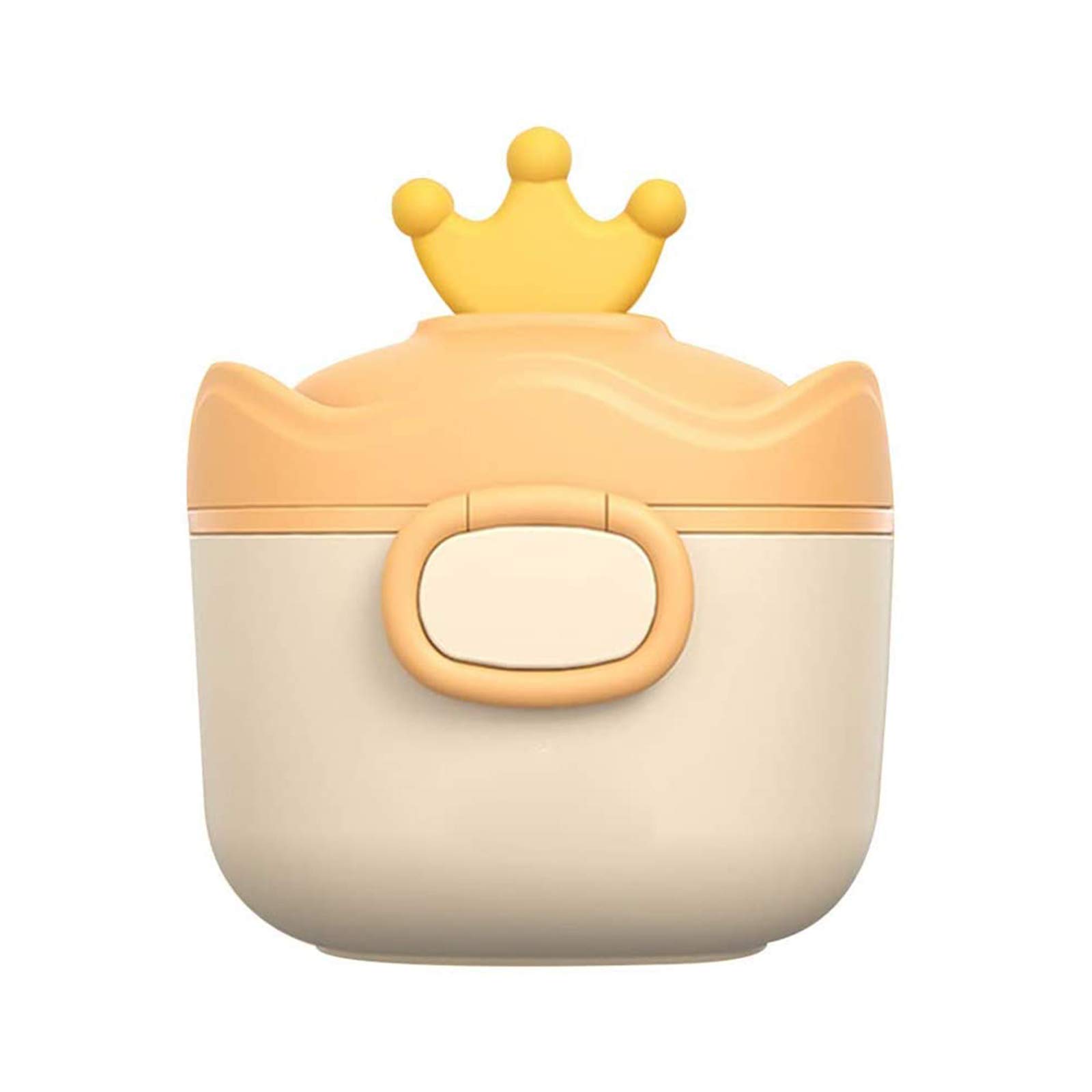 Portable Milk Powder Dispenser, Baby Snack Storage Container, Double Seal Baby Formula Dispenser for Travel Bedroom Outdoor,B