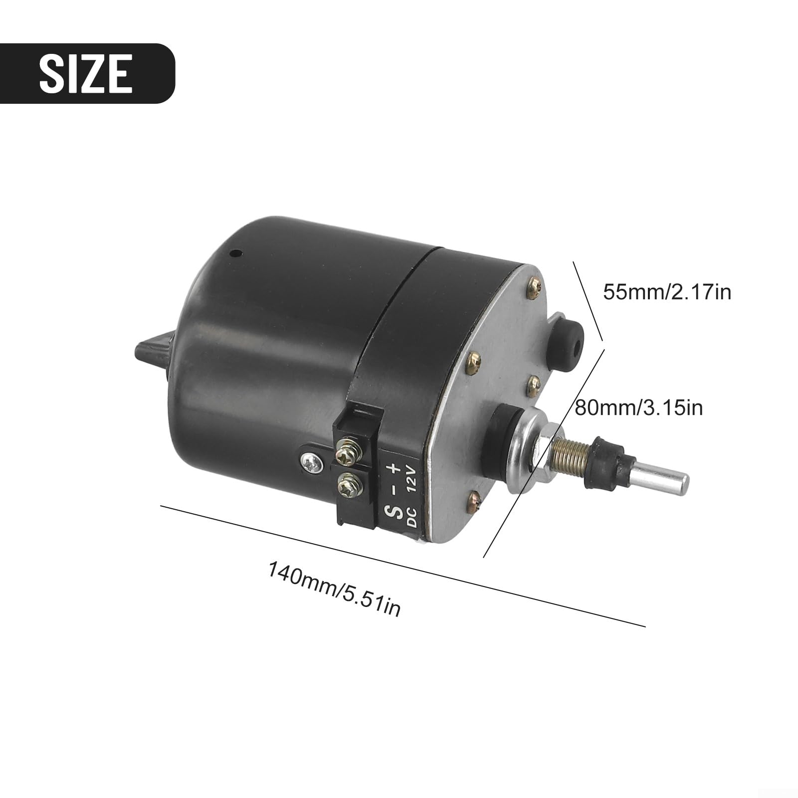107272 FEBI BILSTEIN Ruitenwissermotor 12V Voor, Met moer voor FIAT DUCATO prijs en