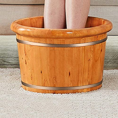 Spa de Pies de Madera de Cedro Sólido con Masaje y Tapa miniatura 4