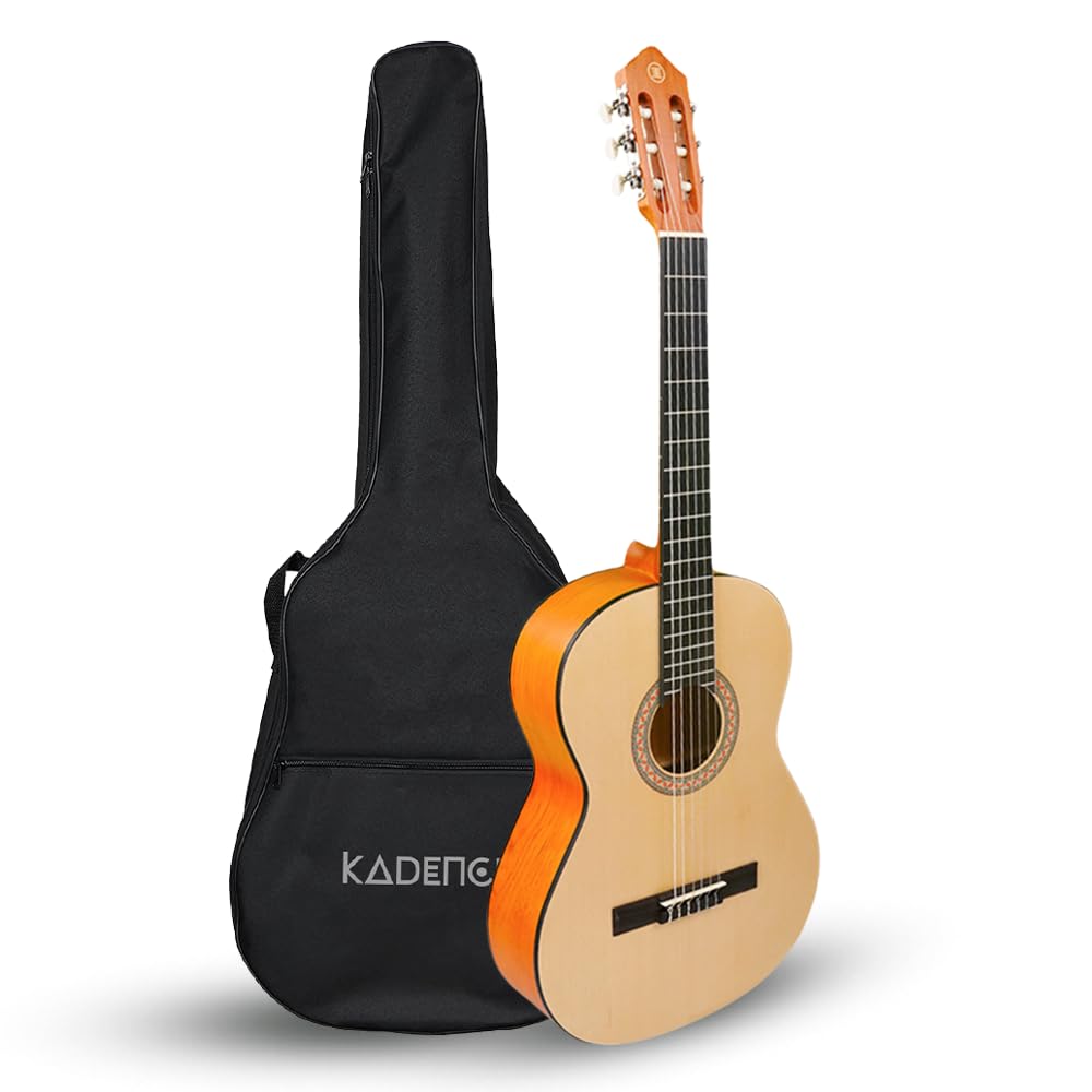 Kadence C41 39" Classical Guitar, Sprucewood (Natural Brown)-picture-28