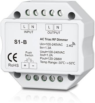 AC Triac Dimmer white