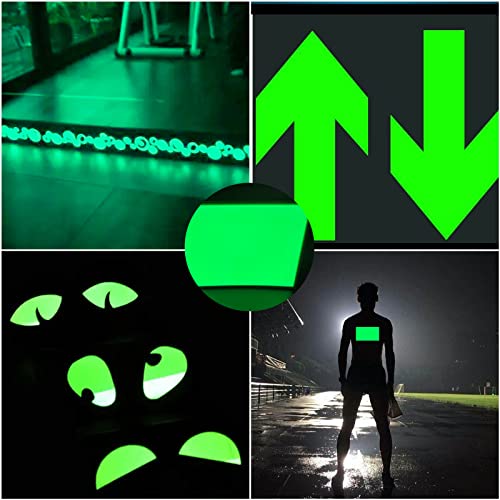 Image of El Panel Backlight 8.2 x 5.9 Inches Electroluminescent Sheet Light DIY Cuttable Backlight Paper Lamplamp Sheet Neon for Cosplay Party Decoration Luminous Piece(Green)