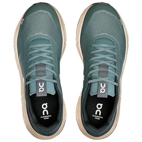 On Cloudnova TT - Men's Casual Running Shoes(Green/White)4