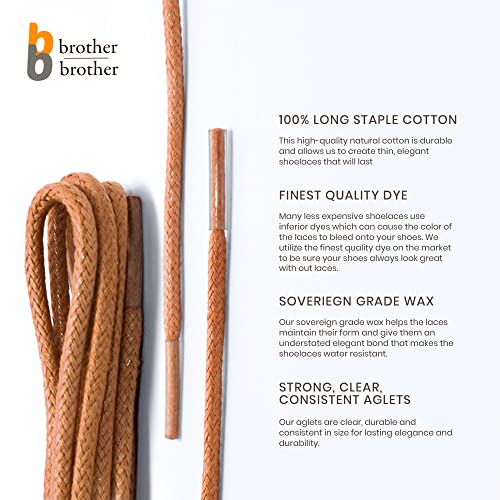 Image of BB BROTHER BROTHER (7 Pairs Colored Oxford Dress Shoe Laces | Shoe Strings