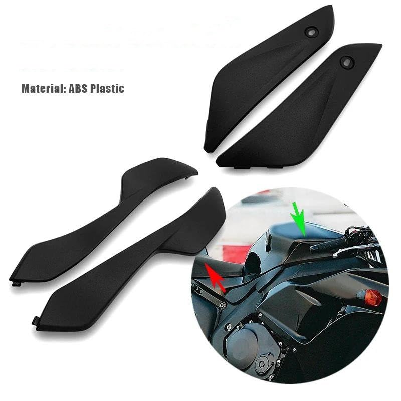 Coperture Laterali Serbatoio In Fibra Di Carbonio Per CBR1000RR 2004-2007 | Pannelli Carenatura Moto Sostituzione OEM