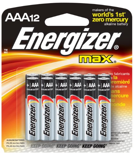 BATTERY ALKLN AAA 12PK