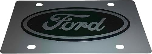 Ford Eurosport Daytona - Placa ovalada de acero al carbono compatible