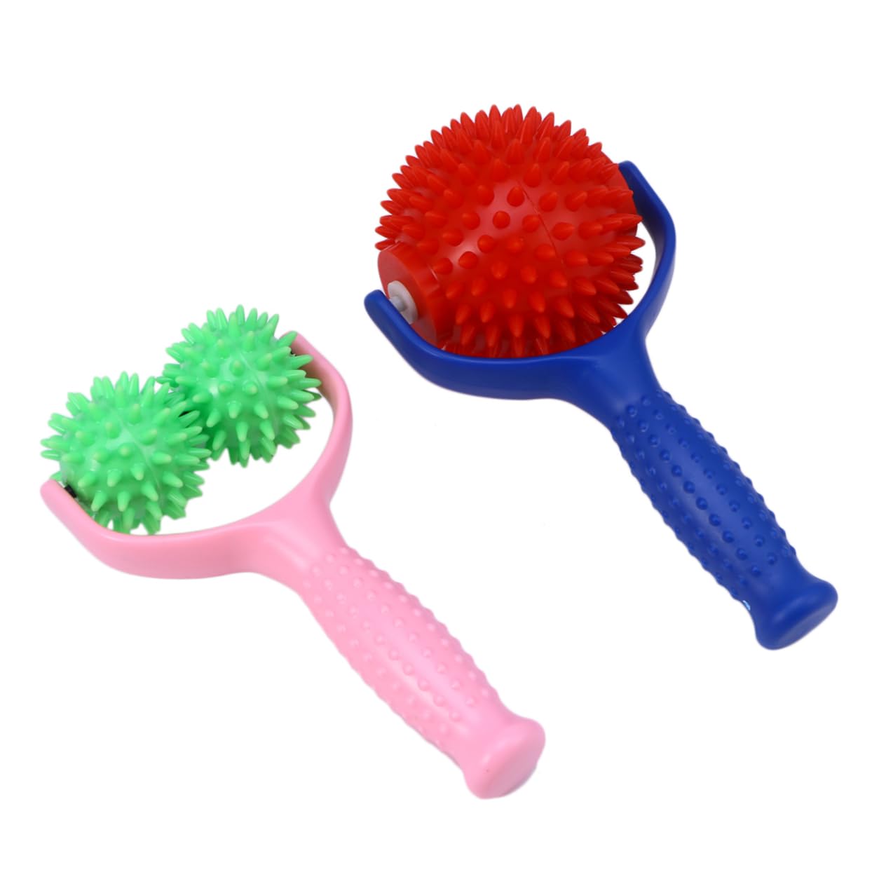 Rodillo de Masaje 2 Piezas Pvc Manual para Masaje Corporal