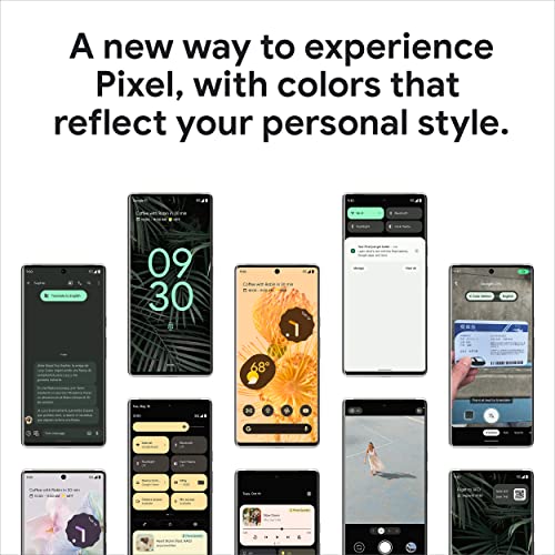 Google Pixel 6 Pro - 5G Android Phone - Unlocked Smartphone with Advanced Pixel Camera and Telephoto Lens - 128GB - Sorta Sunny by Google - Image 9