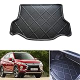 Car Mat Boot Pad Carpet Cargo Mat Trunk Liner Cargo Tray Floor Mat Compatible for Mitsubishi Eclipse Cross 2018 2019 2020 2021