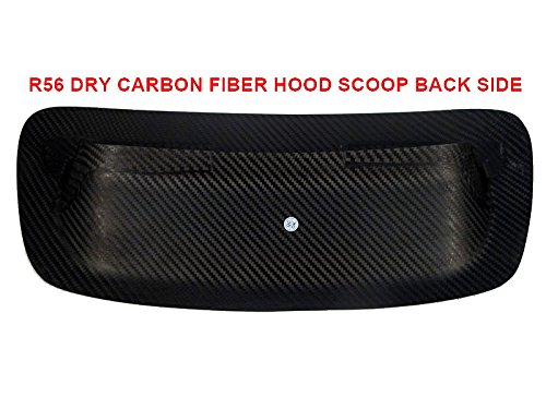 ATEX Dry Carbon Fiber Cover Sticker for MK2 S R55/R56/R57 2007~2013 Hood Scoop