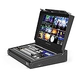 AVMATRIX PVS0613U Portable 6 Channel SDI/HDMI Multi-format Streaming Switcher; 13.3