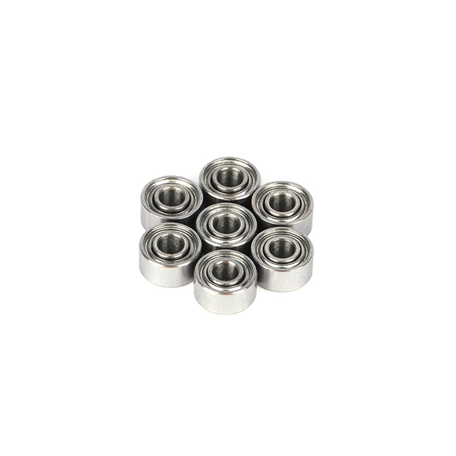 Industrial Bearings 10 pièces roulements à billes en acier inoxydable 2X5X2.5mm roulements de modèle RC for Ball Bearing Skate Bearings