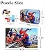 NEILDEN Disney Jigsaw Puzzles,Marvel Spiderman 60 Pieces Puzzles for Kids Ages 4-8,Learning Educational Puzzles for Children Girls and Boys,Packed in Tin Box,Puzzle Size:9.2