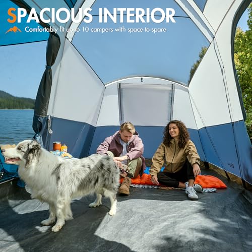PORTAL 10 Person 3-Room Tent