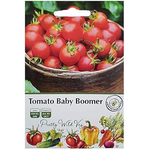 Pictorial Packet Baby Boomer F1 Tomato Seeds Cover