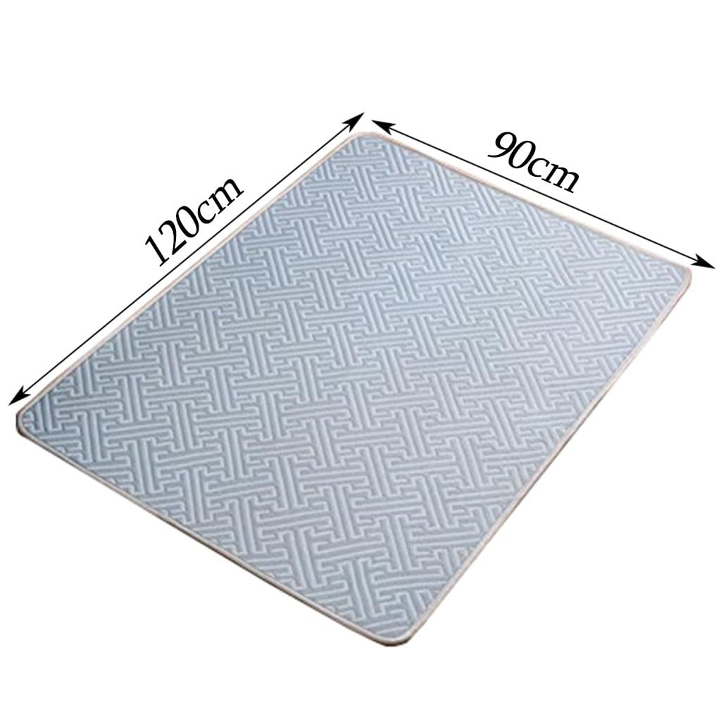 Alfombrilla Refrescante para Perros Almohadilla de enfriamiento for Perros Lavable, Almohadilla de Dormir de Verano for Mascotas, Manta de Almohadilla de enfriamiento automático(A1,120cm*90cm)