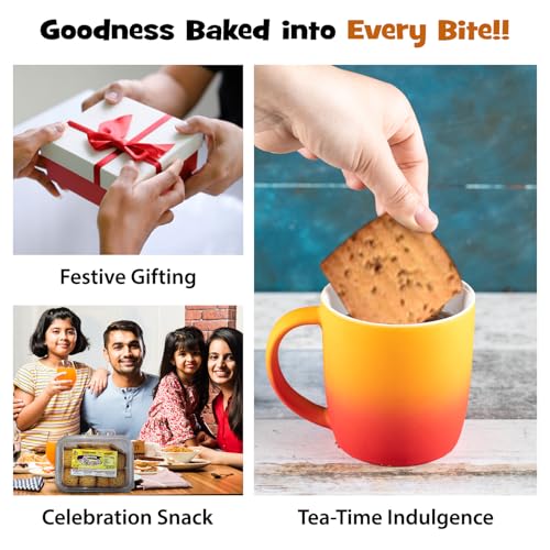 Image of Panchhi Ajwain Biscuits 345 Gram Buttery and Crispy Biscuits Made with Refined Wheat Flour Pure Butter and Milk Solids Delicious Snack with Flavorful Carom Seeds (6 Month Shelf Life)