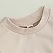 Tiacham Tiaham Baby Boy Clothes Girl Outfits Fashion Sweatshirt Sweat Pant Kids Toddler Tops Pant Sets (K Beige, 6-12 Months)